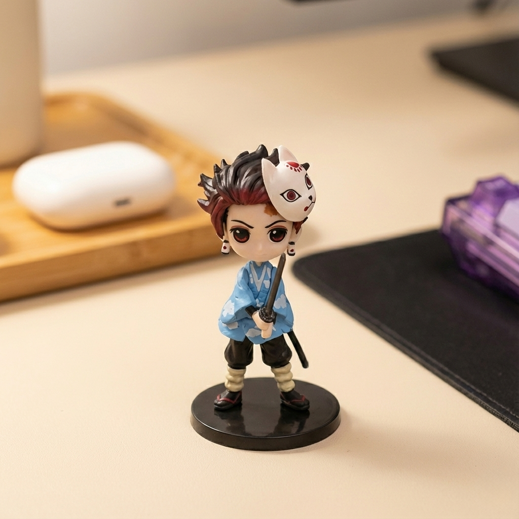 Demon Slayer: Tanjiro (Final Selection Outfit) Qposket Mini (6-7 cm)