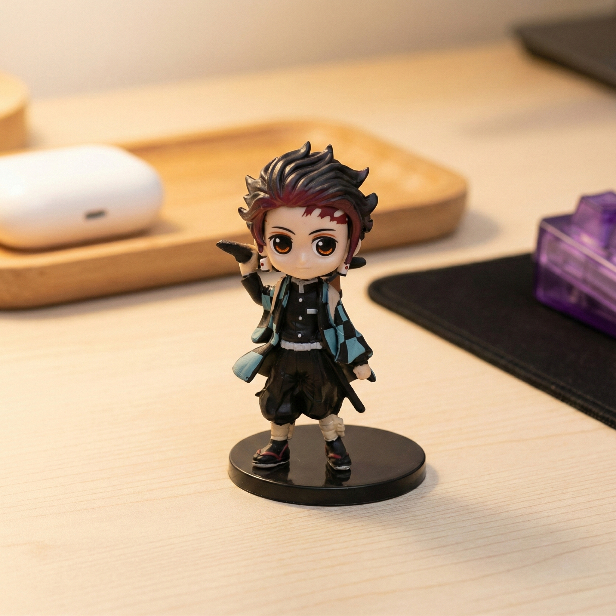Demon Slayer: Tanjiro Kamado Qposket Mini (6-7 cm)